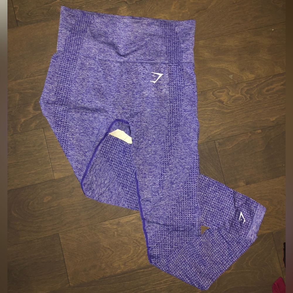 GYMSHARK VITAL SEAMLESS LEGGING - PURPLE MARL (OG) S